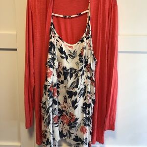 Women’s tank top W-Cardigan
